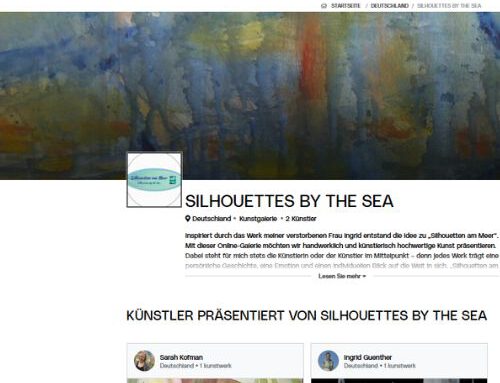 Silhouettes by the Sea: We Are Now on ArtMajeur