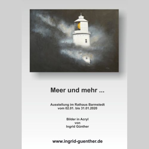 Ausstellung Meer und mehr ... Januar 2020